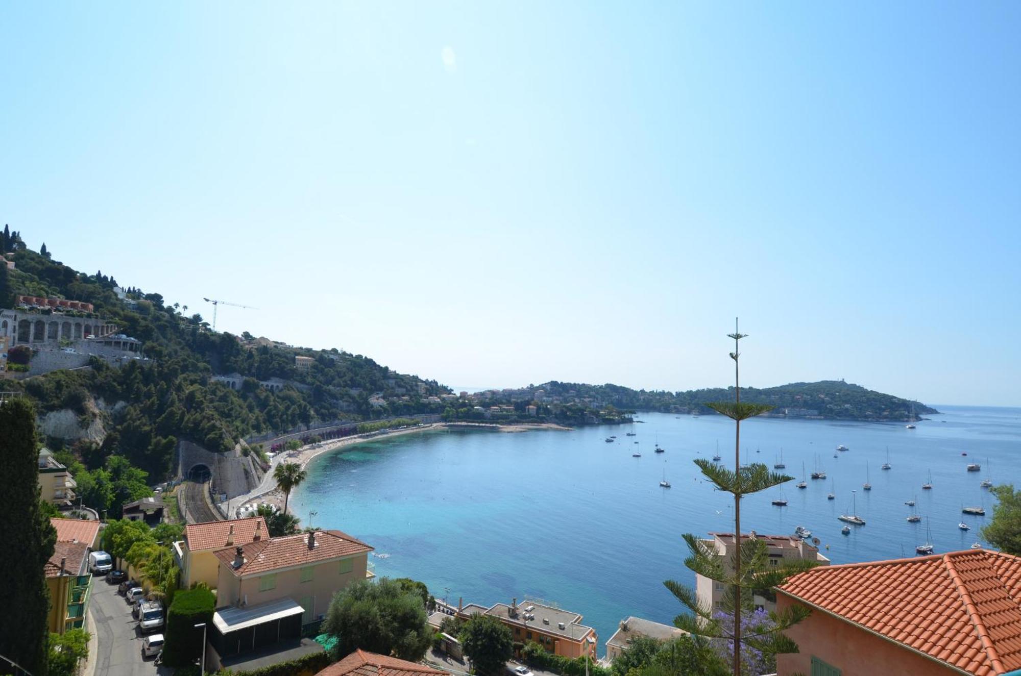 Nereides - Appartement 4 Personnes Avec Vue Mer Exceptionnelle A Villefranche-Sur-Mer Exterior foto